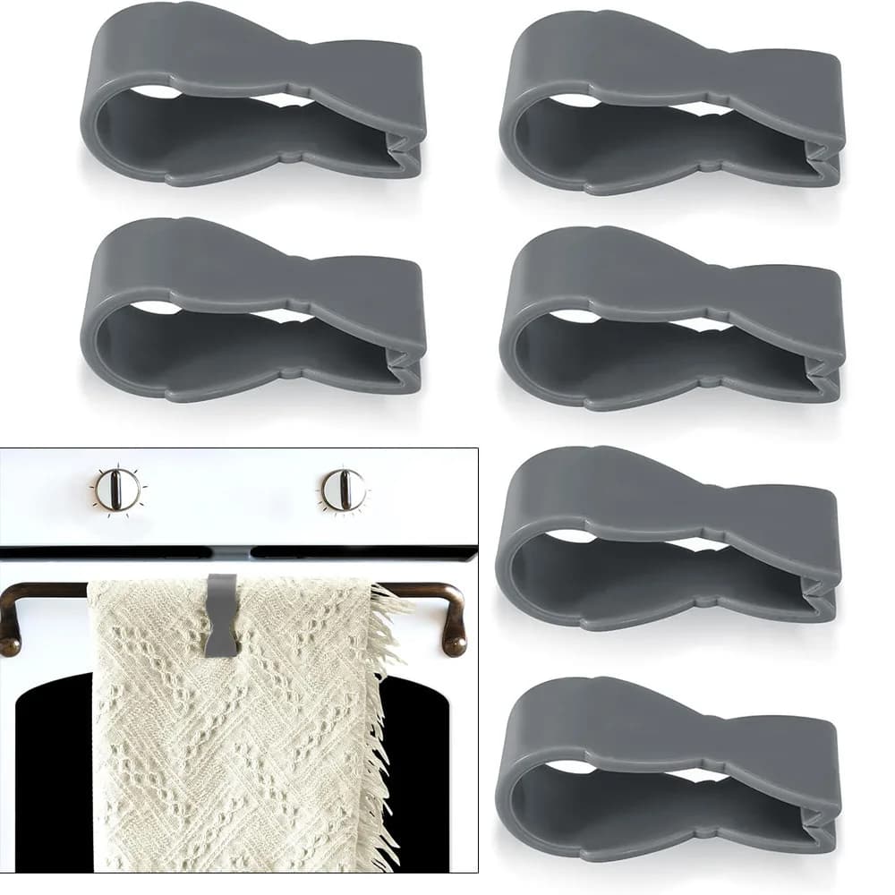 Clip per asciugamani da cucina Morsetti a goccia per appendere asciugamani su bar Clip per lenzuolo Clip per asciugamani per sedie da spiaggia Organizzazione domestica
