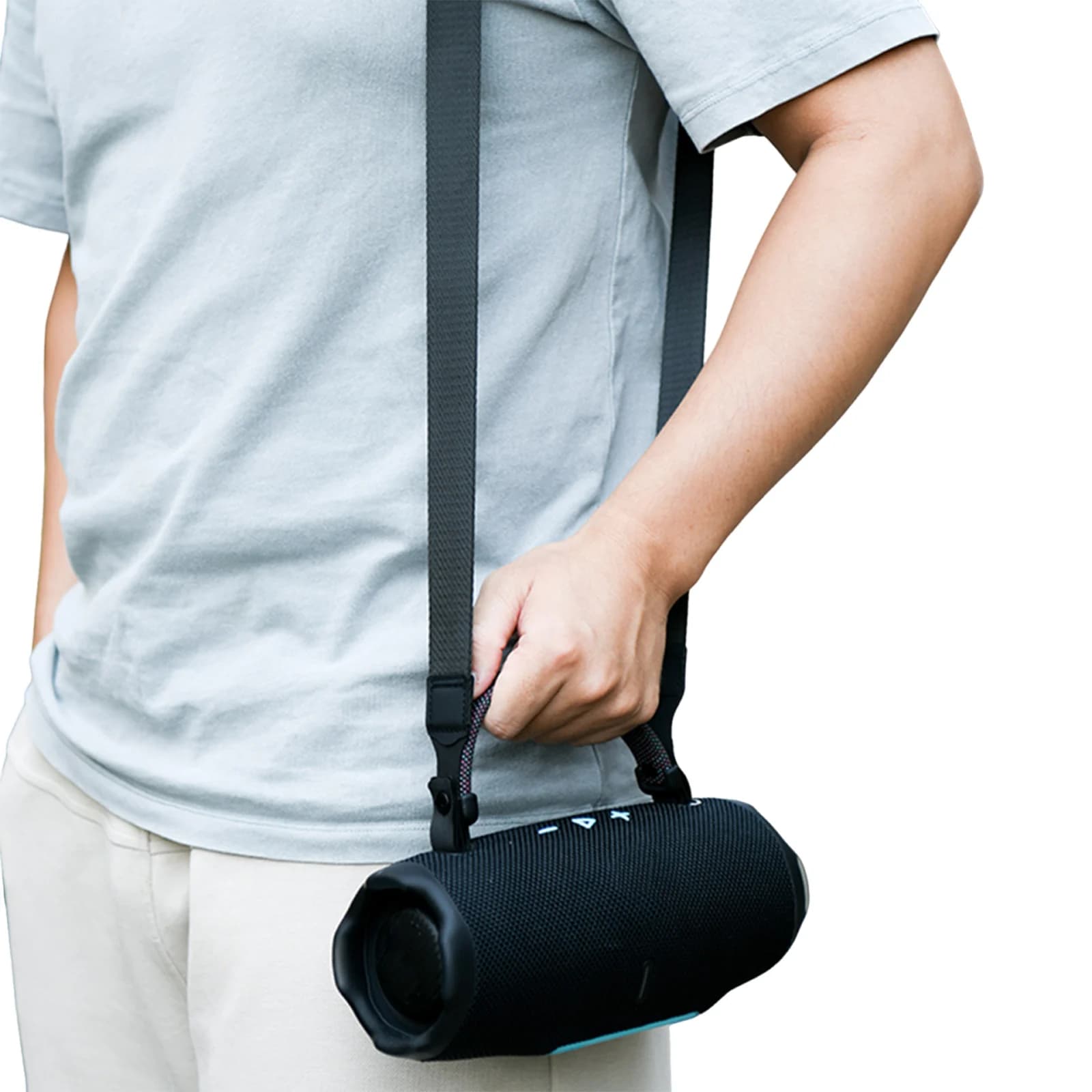 Adjustable Shoulder Strap with Padded Carry Strap Replacement Strap Adjustable Belt for JBL Charge 6 Speaker Accessories