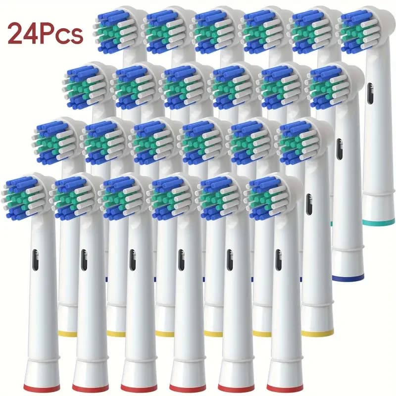 24 pcs pz Electric Toothbrush Replacement Head Morbida Dupont Setola Toothbrush Heads For Oral B Brush SB-17A