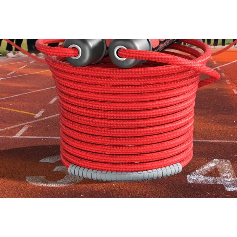 Jumping rope for student teams, for children, for long jump races and school sports competitions