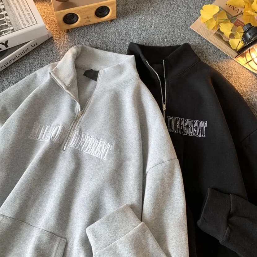 Felpa oversize da uomo, casual, ampia, streetwear, primaverile/autunnale, trendy, sportiva, leggera, comoda e traspirante.
