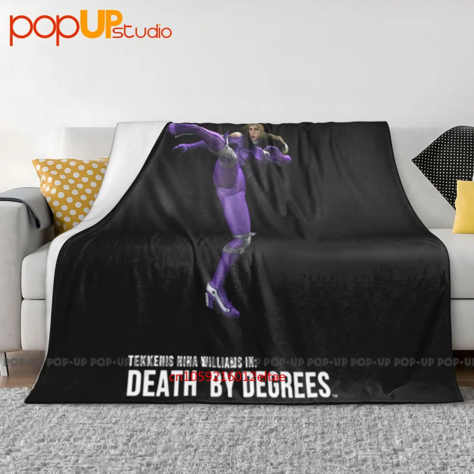 Tekken Death By Degrees Coperta ultra morbida trapunta invernale Copridivano Copriletto