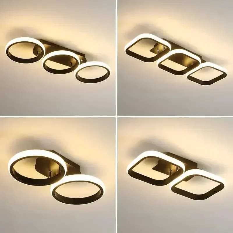 Modern LED Ceiling Lamps Corridor Bedroom Living Dining Room Interior Decorations Luxury Ceiling Lighting Equipment