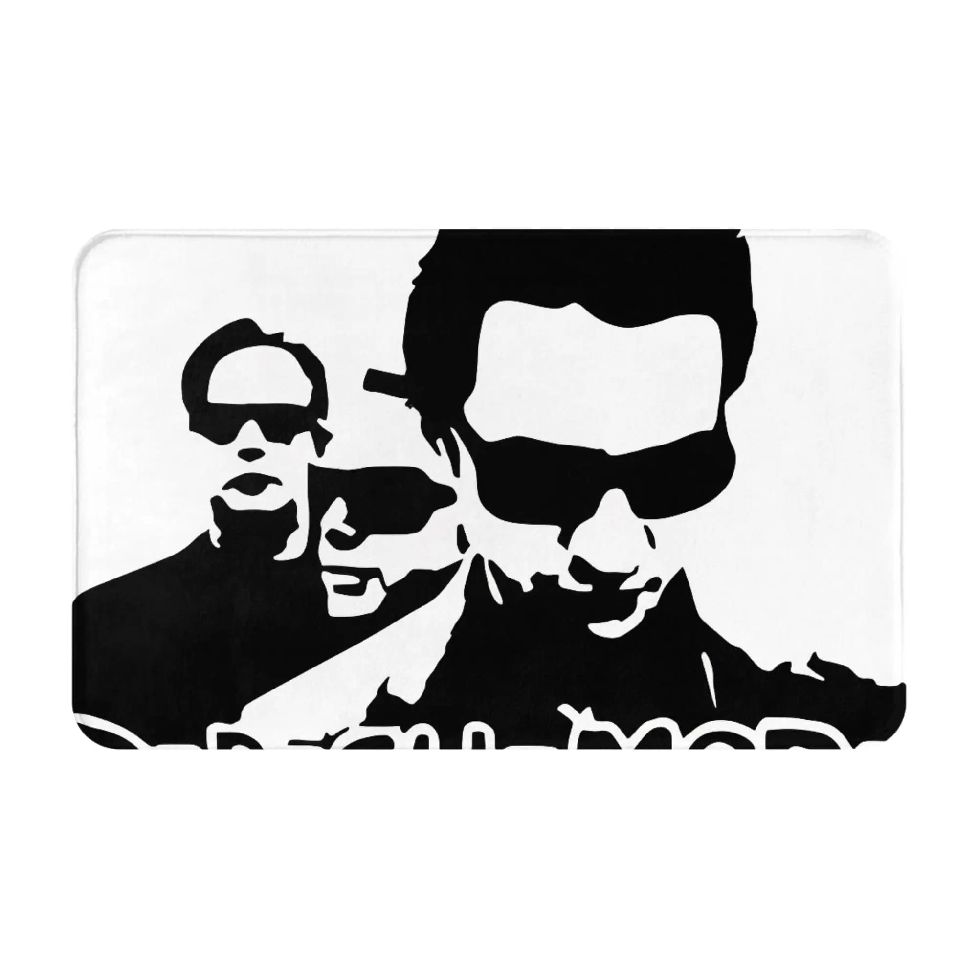 Music Mode Christmas Decorations Bath Mat Depeche Band Mode Doormat Living Room Carpet Balcony Rug Home Decor