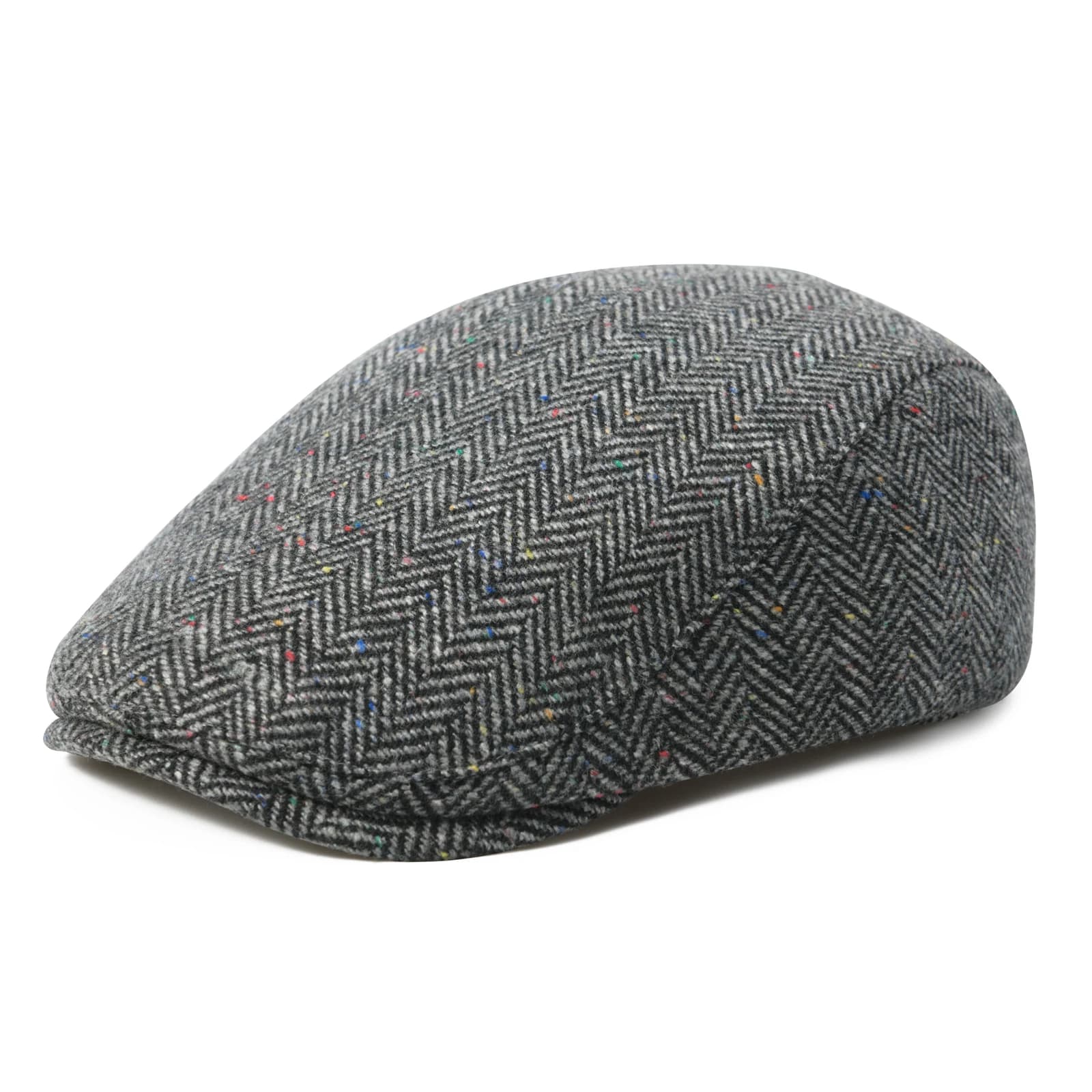 FEINION Cappello da Uomo in Lana a Spina di Pesce, Stile Ivy Newsboy, Berretto Gatsby Cabbie, Cappello Invernale da Caccia per Esterni