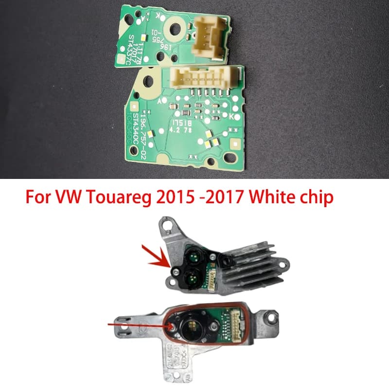 Per VW Touareg 2015-2017 auto Faro DRL chip LED circuito sorgente luminosa scheda luce microchip luce bianca zavorra chip