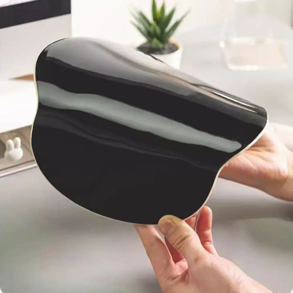 Nuovo simpatico tappetino per mouse Panda poggiapolsi tappetino per mouse Panda antiscivolo memory foam tappetino per mouse da gioco durevole