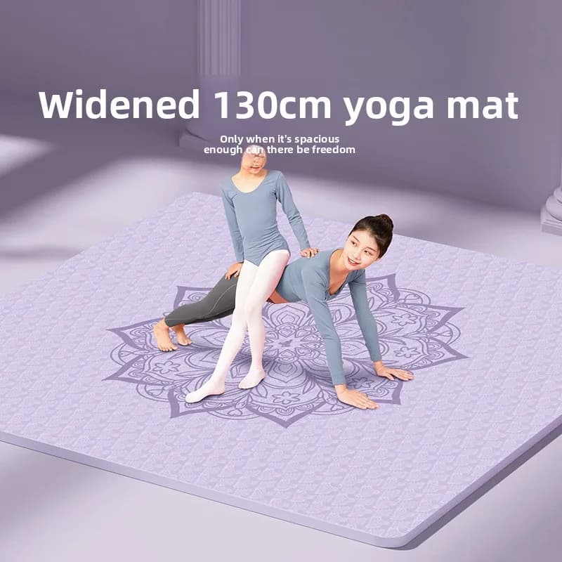 Oversized Double Yoga Mat Thick Wide Long Dance Mat Parent Child Non Slip Home Use Workout Mat Yoga Mat Gymnastics Mat