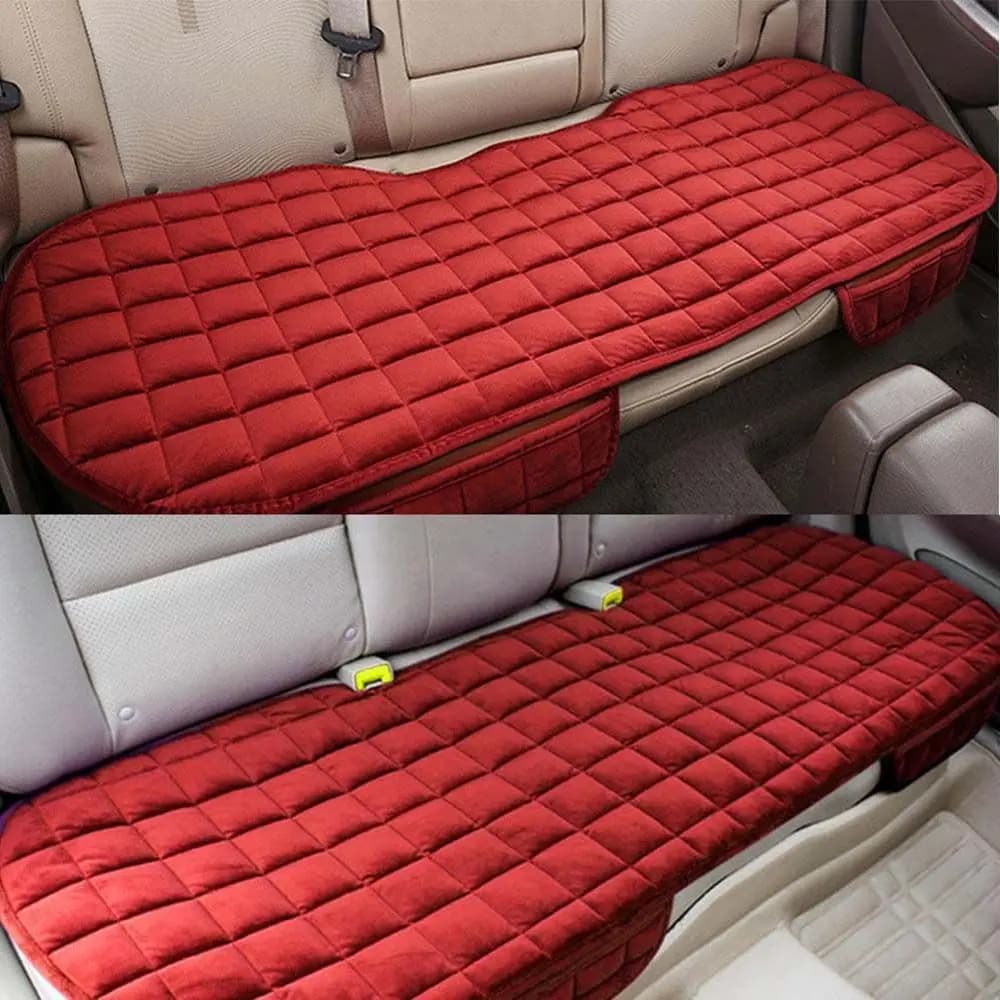 Autunno e inverno Comodo coprisedile per auto Coprisedile posteriore per auto Cuscino per sedile interno per auto Tappetino per sedia per auto Protezione per seggiolino auto