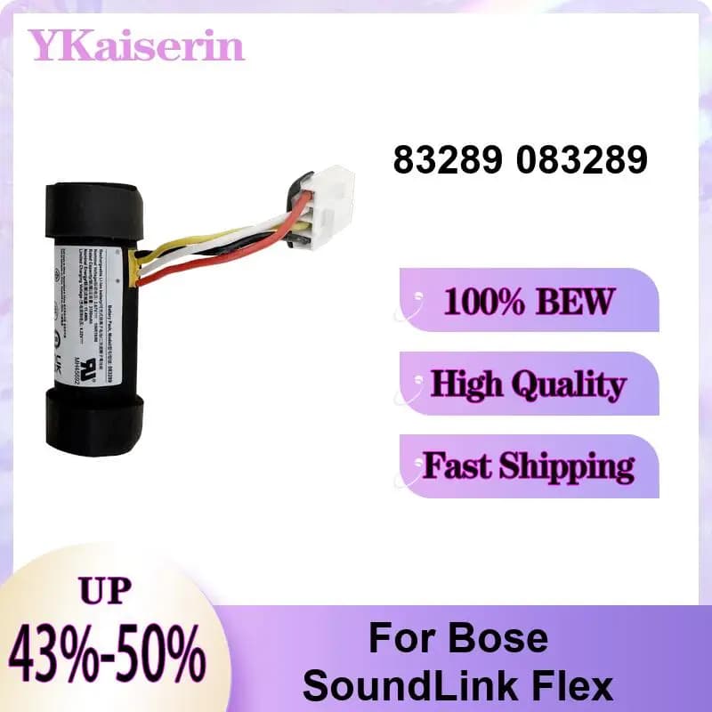 Batteria di ricambio premium 83289 083289 per altoparlante Bluetooth Bose Soundlink Flex ad alte prestazioni da 3100 mAh