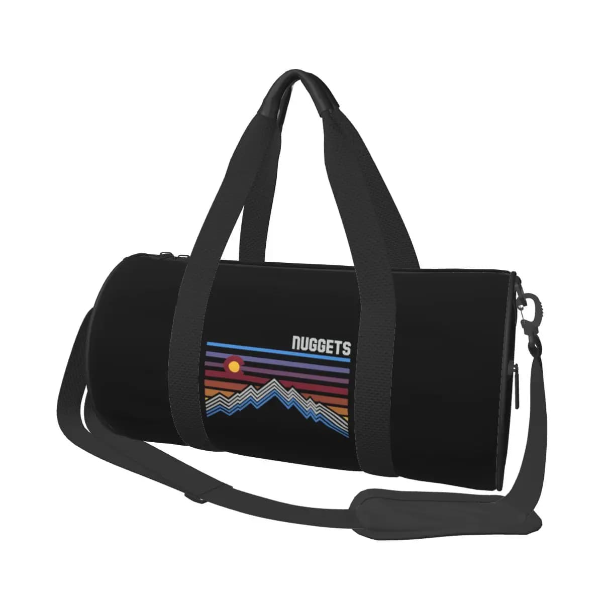 Denver Nuggets Large Duffle Gym Bag Waterproof Duffle Travel Bags Handbags Fitness bag