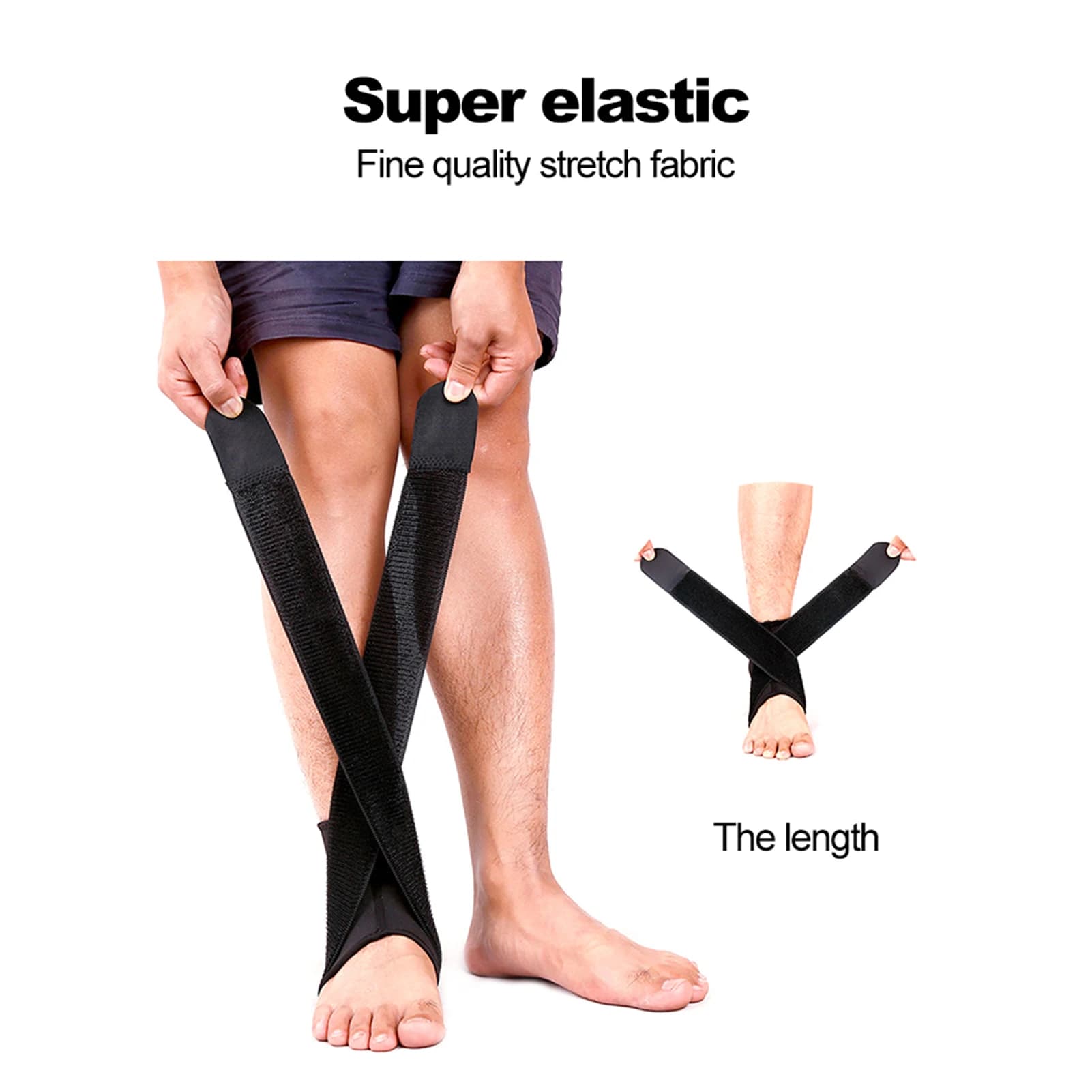Supporto Elastico per Caviglia Sportiva, Attrezzatura Sportiva di Sicurezza per Corsa e Basket, Supporto per Caviglia Rosso e Blu