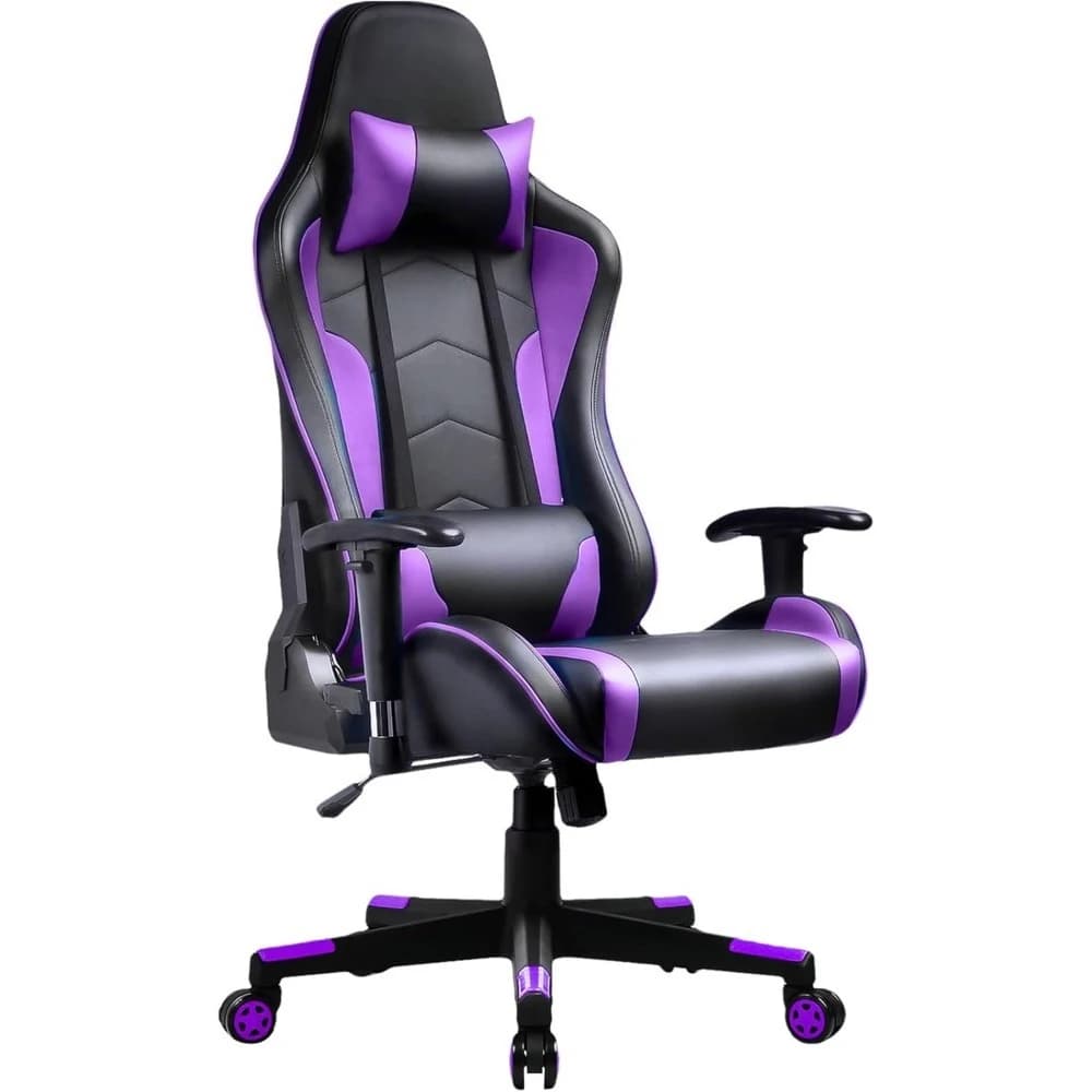 Gaming Chair with Bluetooth Speakers Music Video Game Chair Audio Ergonomic Design Heavy Duty Office Computer Desk, Customized