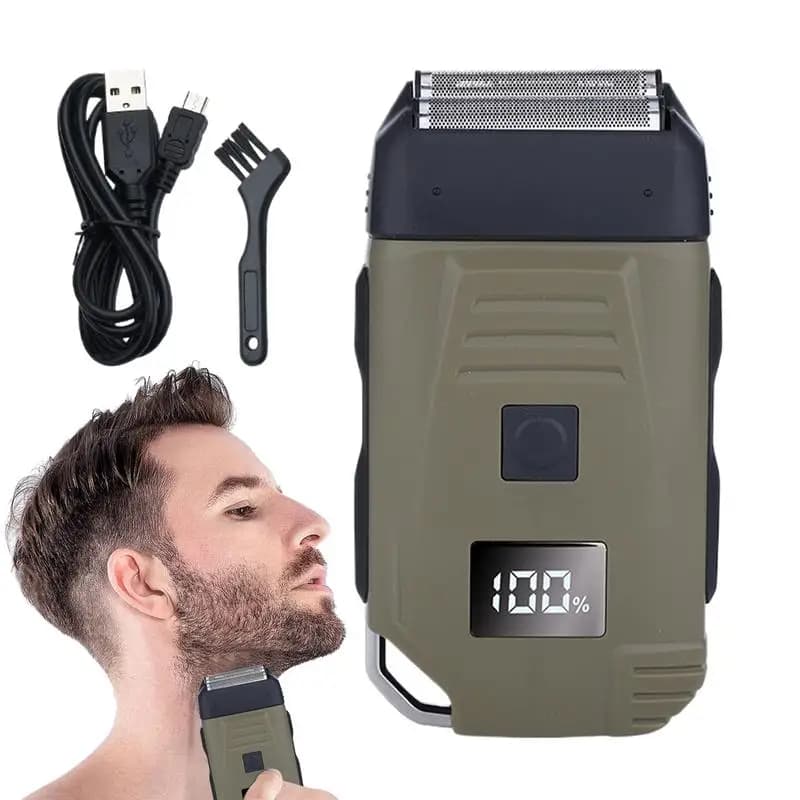 Mini Razor Electric Hair Barba Trimmer Hair Barbary Machine Barbary Shaving Kit Mini Tasting Satins Travel Shavers Men's Shavers