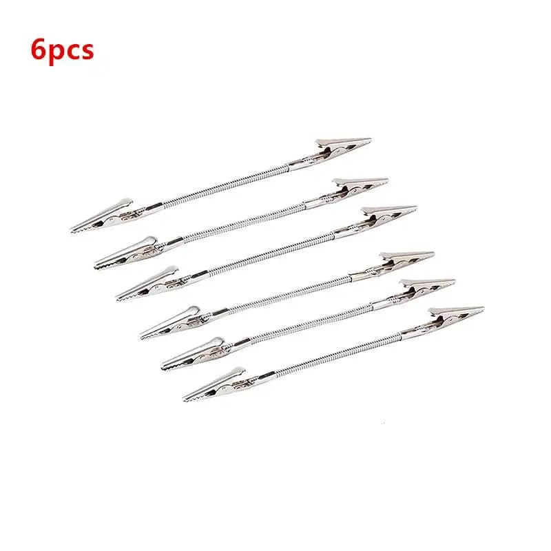 3 pezzi/6 pezzi clip portatili per bobine di zanzare in metallo rack clip per incenso supporto per etichette fotografiche clip per porta carte