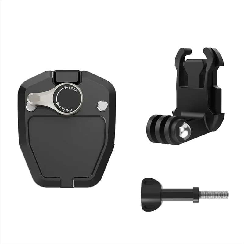 Motorcycle Windscreen Clip Aluminum Alloy Holder for Gopro Hero 12 Insta360 X3 Action 3 4 Camera Accessories