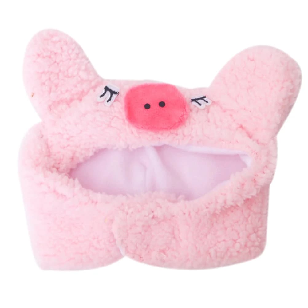 Copricapo per animali domestici in stile maiale morbido e traspirante Cappello leggero per costume da festa per cani e gatti Cappello per gatti Cappello per cani di Halloween