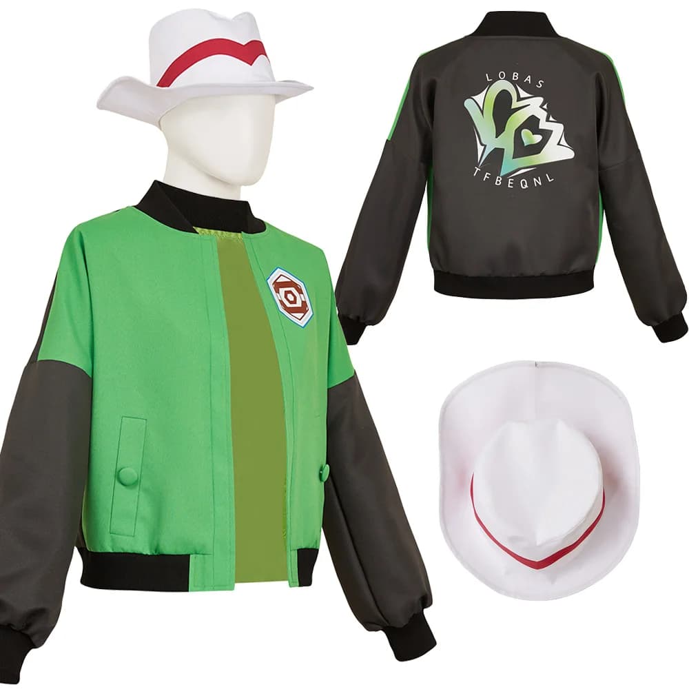 Fantasia Legend Z a Harmony Cosplay Giacca Cappello 2025 Anime Disfraz Costume Adulto Uomini Fantasy Halloween Carnevale Abiti da festa