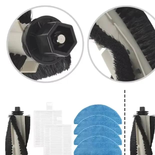 Kit di ricambio per aspirapolvere robot ILIFE A30 Pro - Spazzola di ricambio, filtri, panno per la pulizia, sacchetti per la polvere e accessori