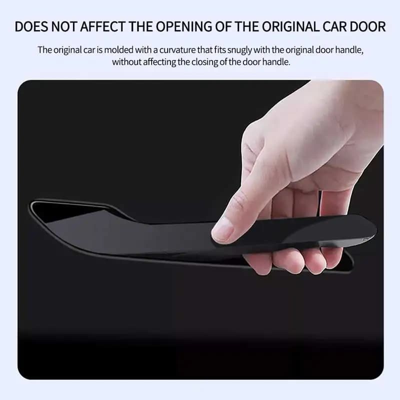 Set di 4 Coperture Decorative Protettive per Maniglie Esterne Auto, Adesivi per Tesla Model3 Y
