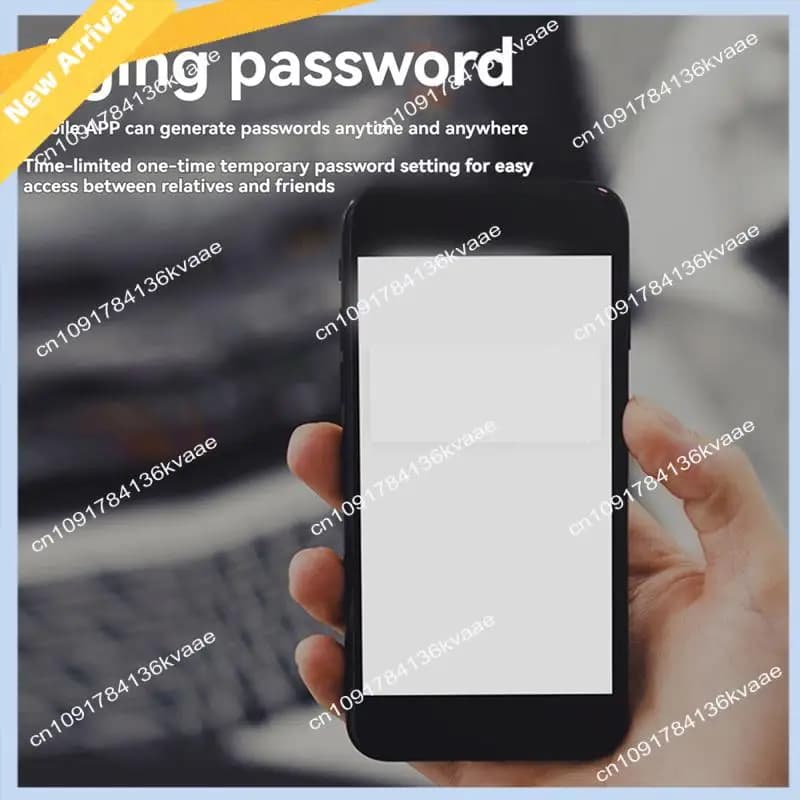 M01K Tuya Smart Locks Serratura elettronica completamente automatica con serratura biometrica per impronte digitali Sblocco chiave password scheda Rfid