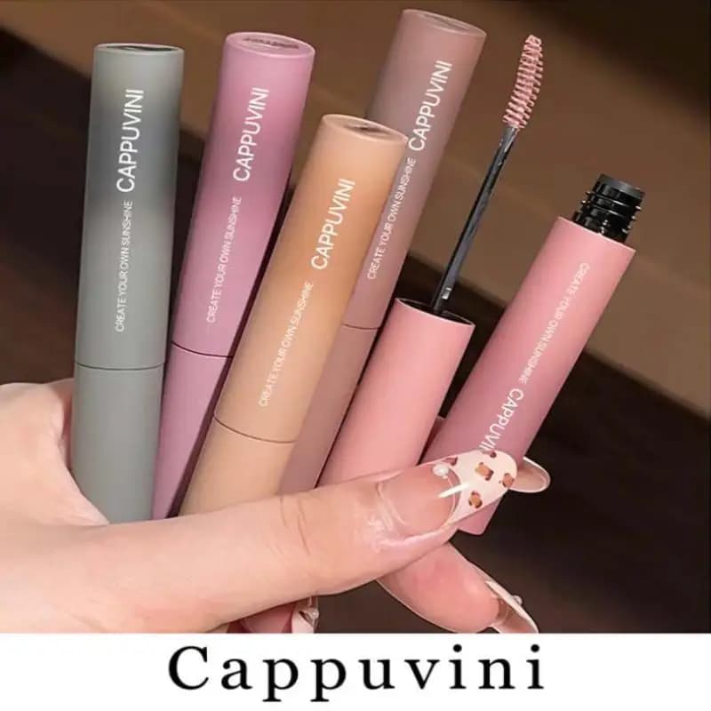 Cappuvini Long-Term Eyebrow Mascara, Brown Tint, 3D Eyebrow Coloring Cream, South-resistant, Eyebrow Cream, Cosmetics