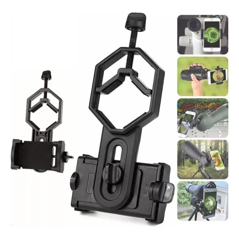 Supporto universale per telescopio con adattatore per telefono cellulare per telescopio binoculare monoculare per cannocchiale