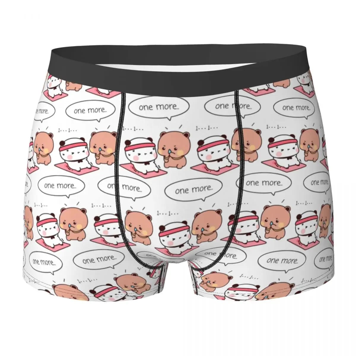 Bubu and Dudu Training Shorts Slips Encouraging Bear Bread persuades to exercise Intimo Boxer Trenky Oversize Mutandine