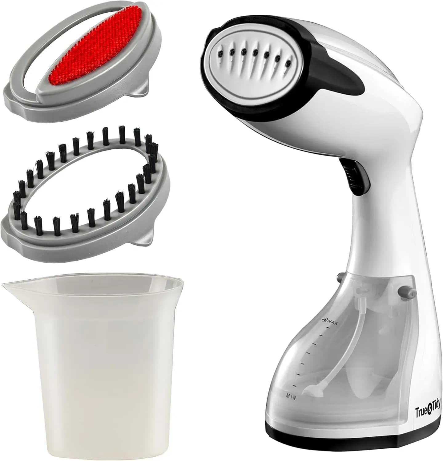 Vaporizzatore Portatile per Vestiti, Riscaldamento Rapido in 30 Secondi, Spegnimento Automatico di Sicurezza, Ampio Serbatoio d'Acqua Rimovibile