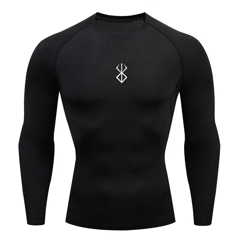 Compression T-shirt for Boys Anime 2026 Level 4, Sporty T-shirt Fitting for Fitness, Running and Training, Fast drying
