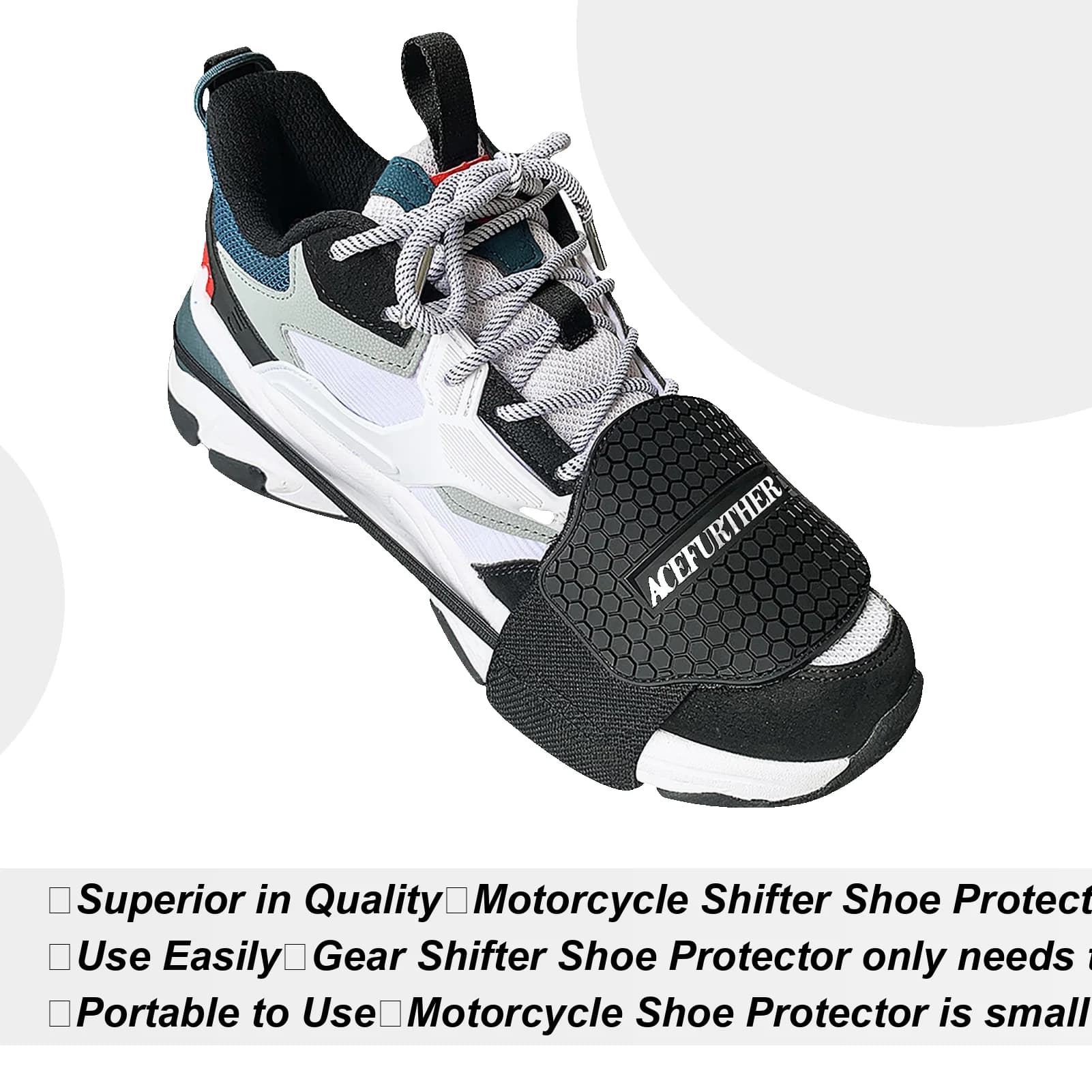 Scarpe da moto protettive per moto Moto Gear Shifter Scarpe da uomo Stivali Protezione Copri stivale Protezione per stivale del cambio