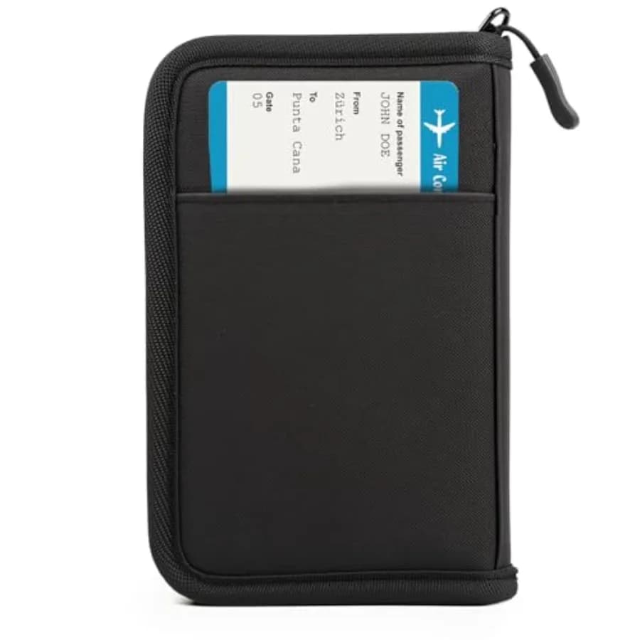 Passport Holder for Travel, Women Rfid Blocking Passport Wallet, Travel Essentials Premium Wallets, Waterproof Passport Holders