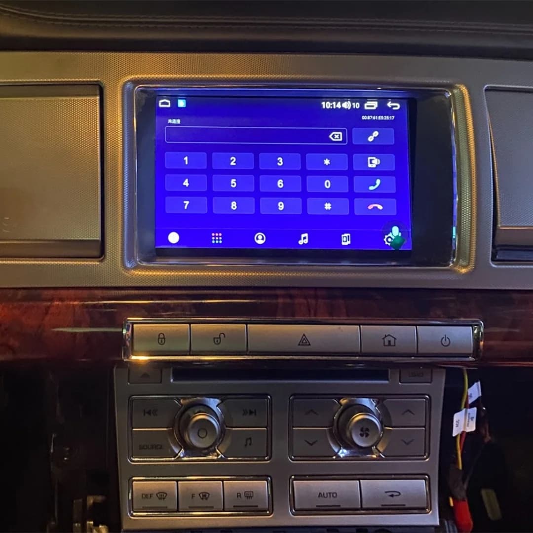 Autoradio Smart Screen per Jaguar XF 2012-2015 Android GPS Navigazione Multimedia Ricevitore Stereo Testa U