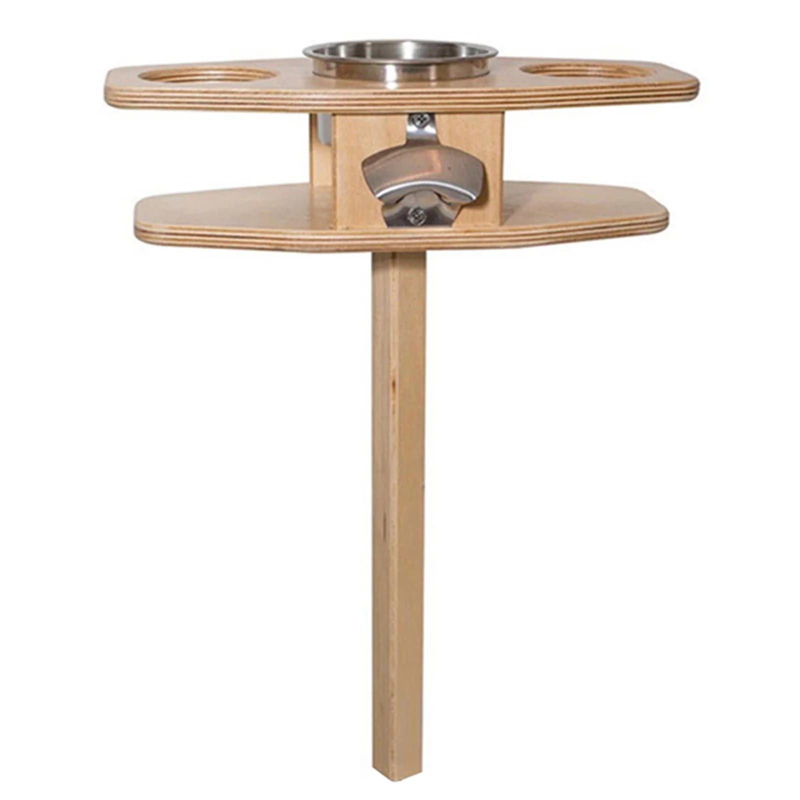 Outdoor Wine Rack Collapsible Wooden Convenient And Practical Beers Wine Table Beers Lover Gift Foldable Desktop Picnic Table