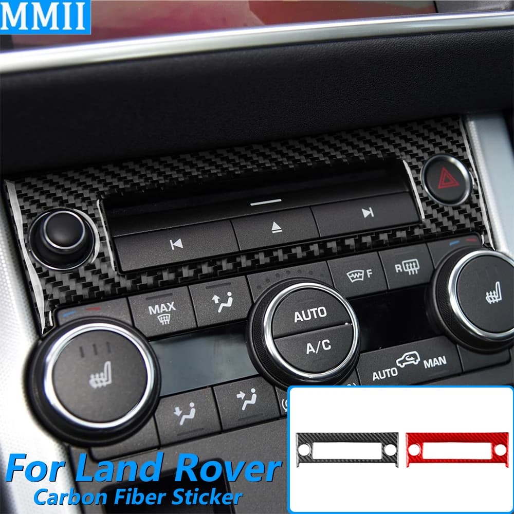 Per Land Rover Range Rover Evoque 2012-2015, Copertura in Fibra di Carbonio per Interruttore Luci di Emergenza, Accessori Auto, Adesivo Decorativo