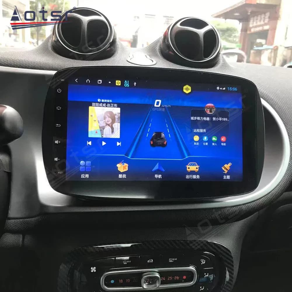 Qualcomm Android 13 Carplay For Mercedes-Benz Smart GPS Navigation Car Radio HD Touch screen Auto Stereo Car Accessories