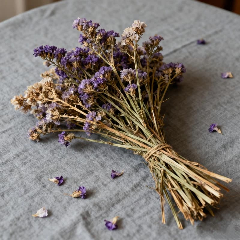 Top fiori secchi naturali non dimenticati, decorazione domestica fai da te, sapone, candele, artigianato, riempimento di cuscini