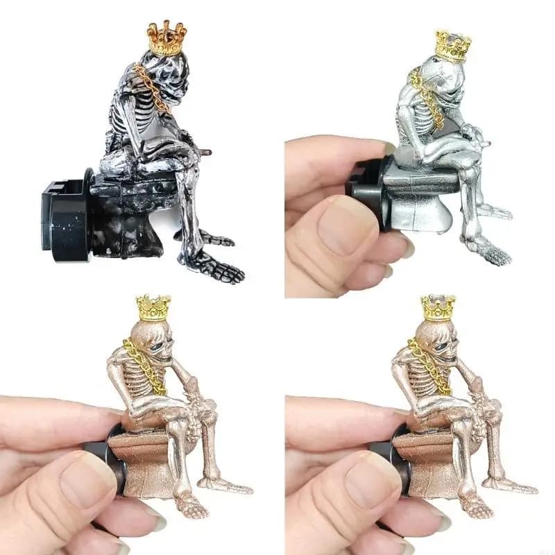 R6FA Auto Fragrances Diffuser Halloween Skull Air Throwener Auto Accessories Air Vent Air Adults