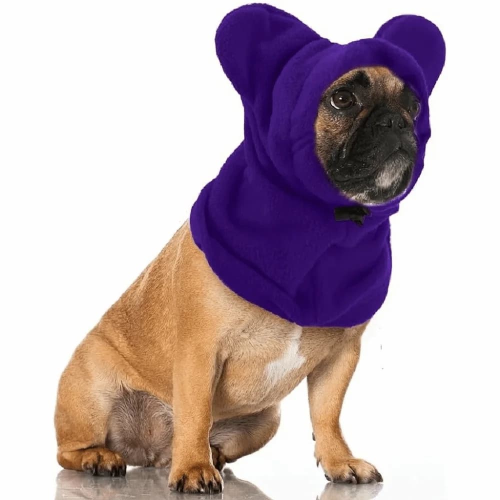 Cappelli in Pile per Cani, Accessori per Animali Domestici, Copricapo Morbido e Regolabile, Berretti Caldi e Confortevoli per Cani Francesi