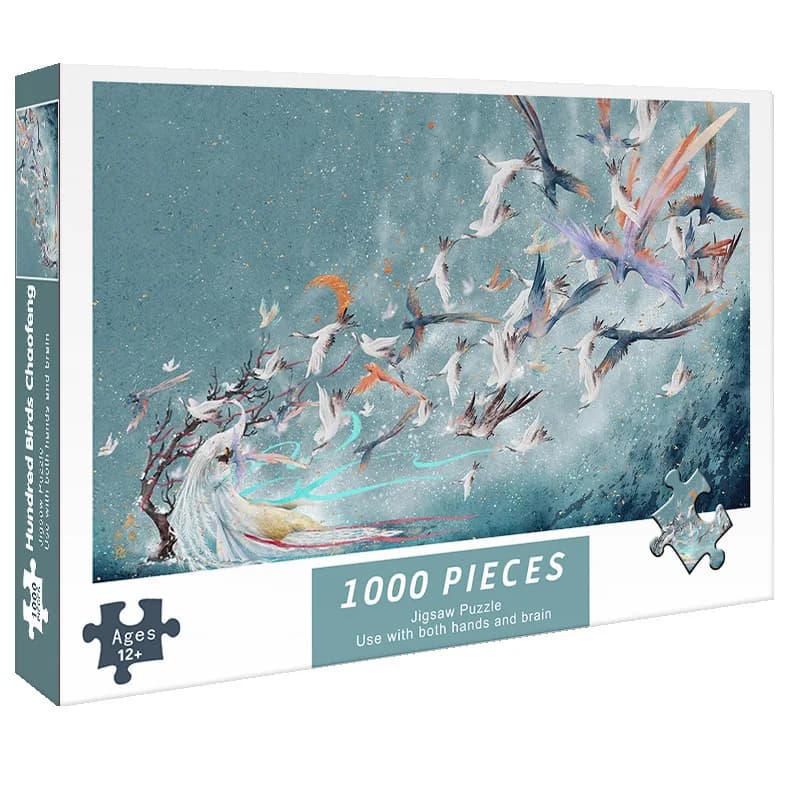 Adulto 1000 pezzi Puzzle Phoenix alta difficoltà decompressione ragazza giocattoli educativi regalo di compleanno giochi da tavolo