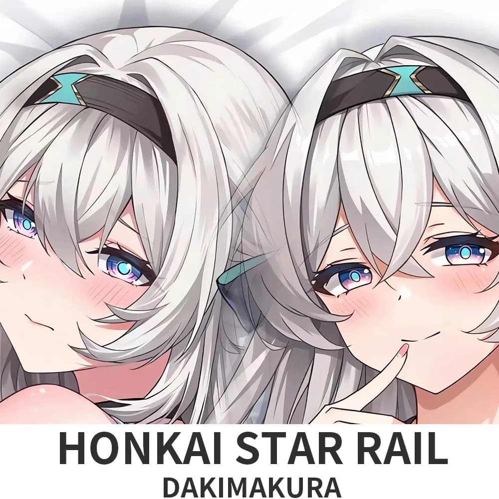 Honkai Star Rail Robin Firefly Dakimakura Federa per Cuscino da Abbraccio Anime