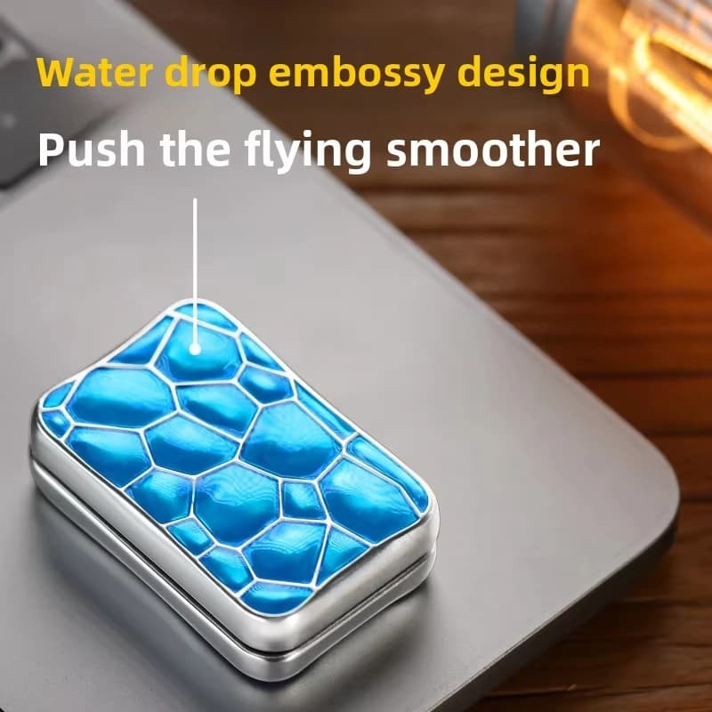 Slider Magnetico Infinito Creativo, Giocattolo Antistress in Metallo EDC, Strumento per Decompressione, Regalo Ideale per ADHD