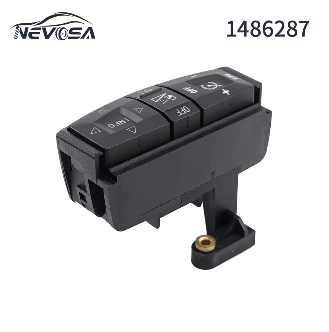 NEVOSA 1486287 Per SCANIA PGRTFKN Serie Volante per camion Pulsante manopola interruttore multicontrollo 1486287 Accessori per auto S51