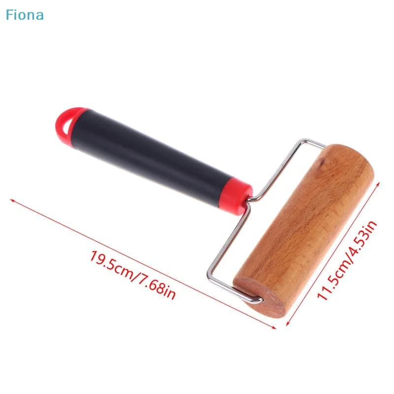 ✔ Rullo per Pasta in Legno con Manico, Mini Mattarello per Pizza, Croste di Torta e Biscotti