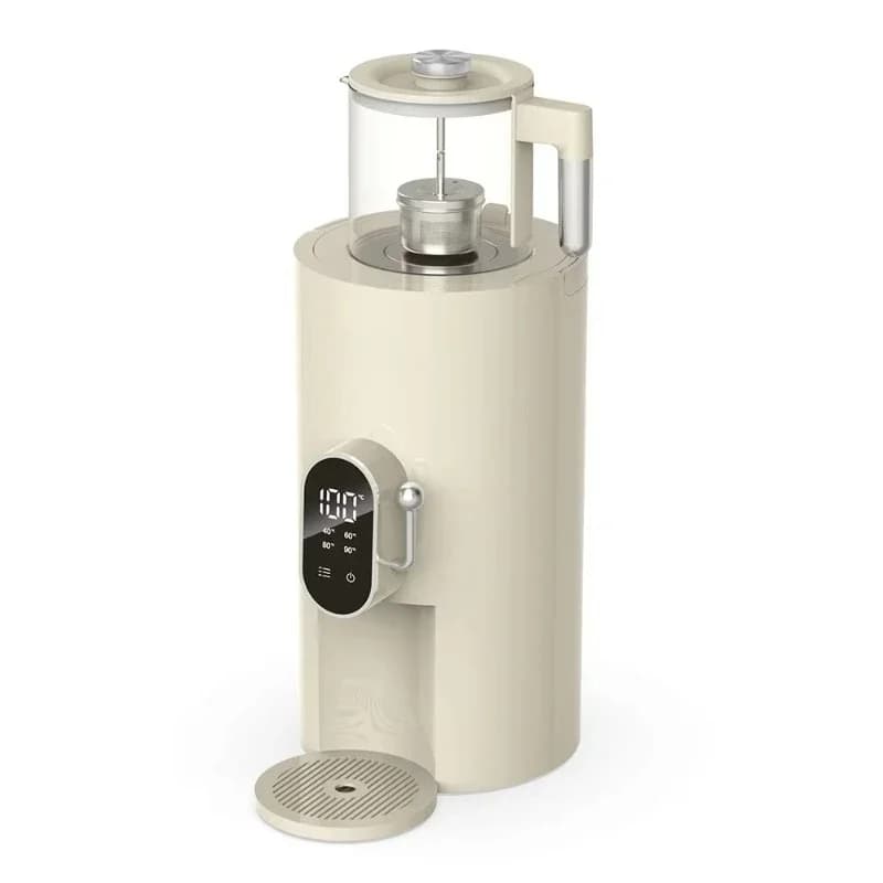 3L American Smart Kettle Glass Heater Boiler Thermal Insulation Pot Electric Stainless Steel Teapot