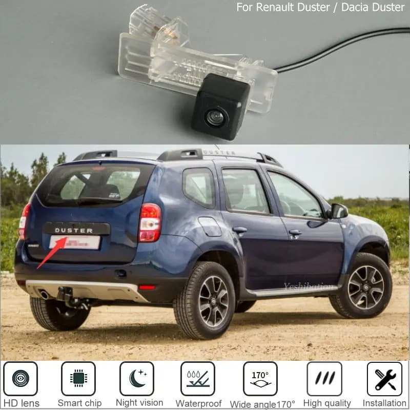 For Renault Duster / Dacia Duster 2010~2018 2020 Car Rear View Camera Auto Backup Reverse Parking Rearview Camera
