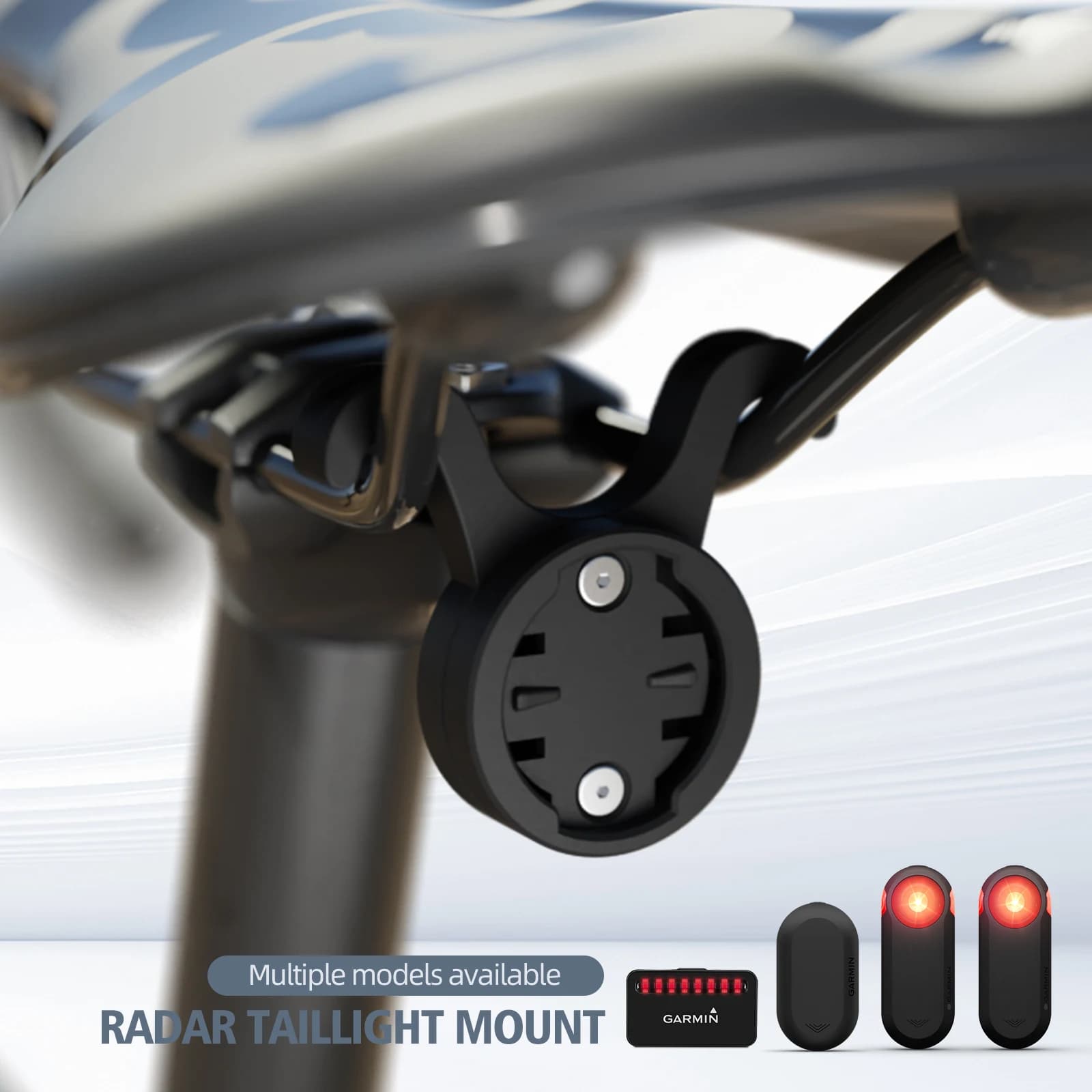 CYCLAMI S11 Bicycle Saddle Lamp Mount Bike Taillight Seatpost Holder Bracket For Garmin Radar RT510 RTL515 RVR315 L308 L508 TL30