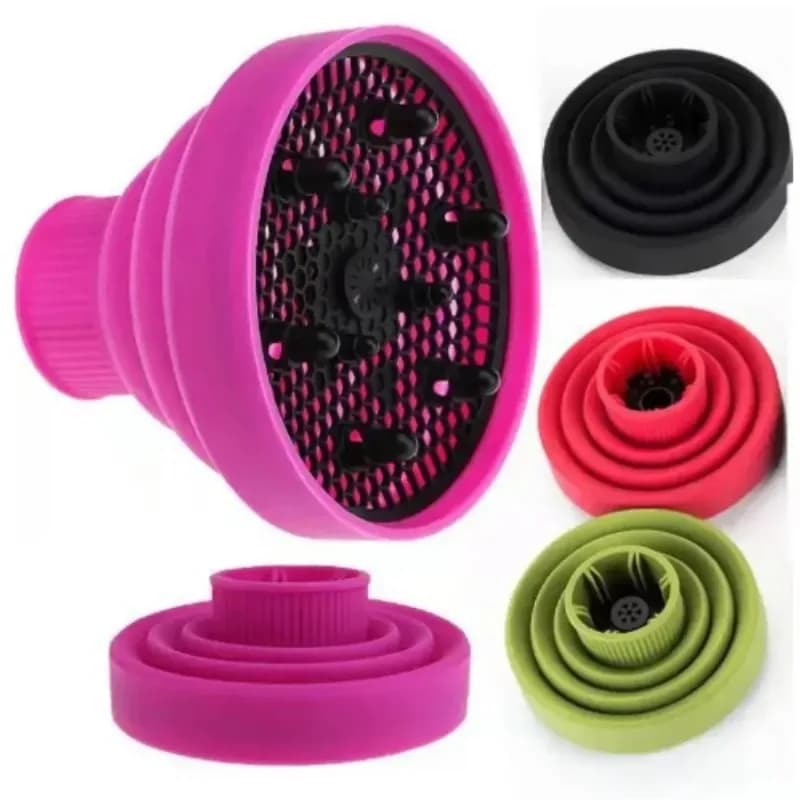 Universal Foldable Hair Dryer Diffuser and Concentrator Attachment Large‑size Claw‑Shaped Accessory for Curly‑Hair Styling