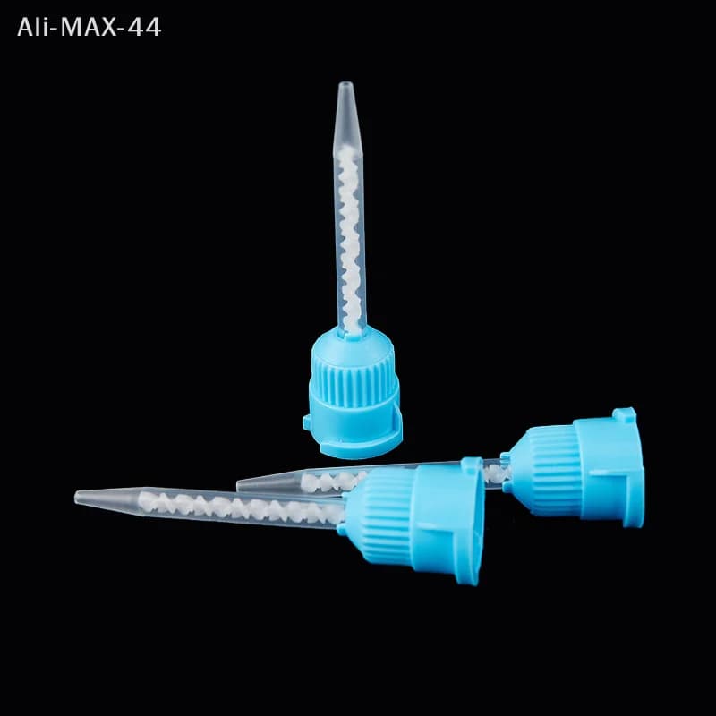 1 dental material silicone rubber gun carrying mixing head for professional dental instruments for dentistry