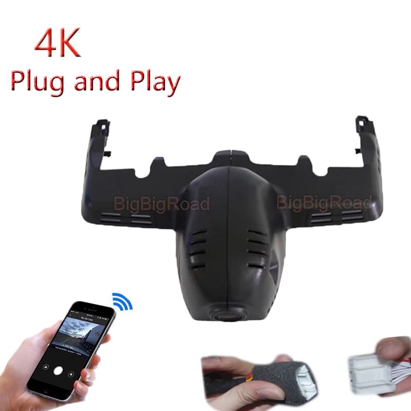 4K Plug And Play Car Wifi DVR Guided Video Dash Cam Camera For BMW X5 X7 320i 325i 330 2019 2020 FHD 2160P